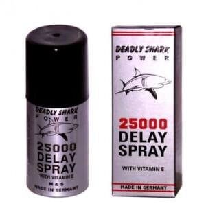 Deadly Shark 25000 Delay Spray for Men with Vitamin E