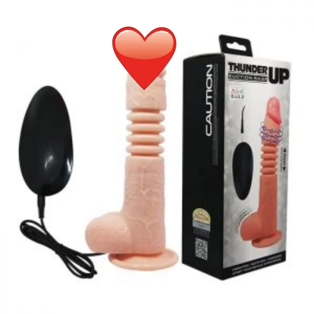 Vibrating Dildo Vibrator 8.66 Inches Realistic up and down Rotation and Vibration